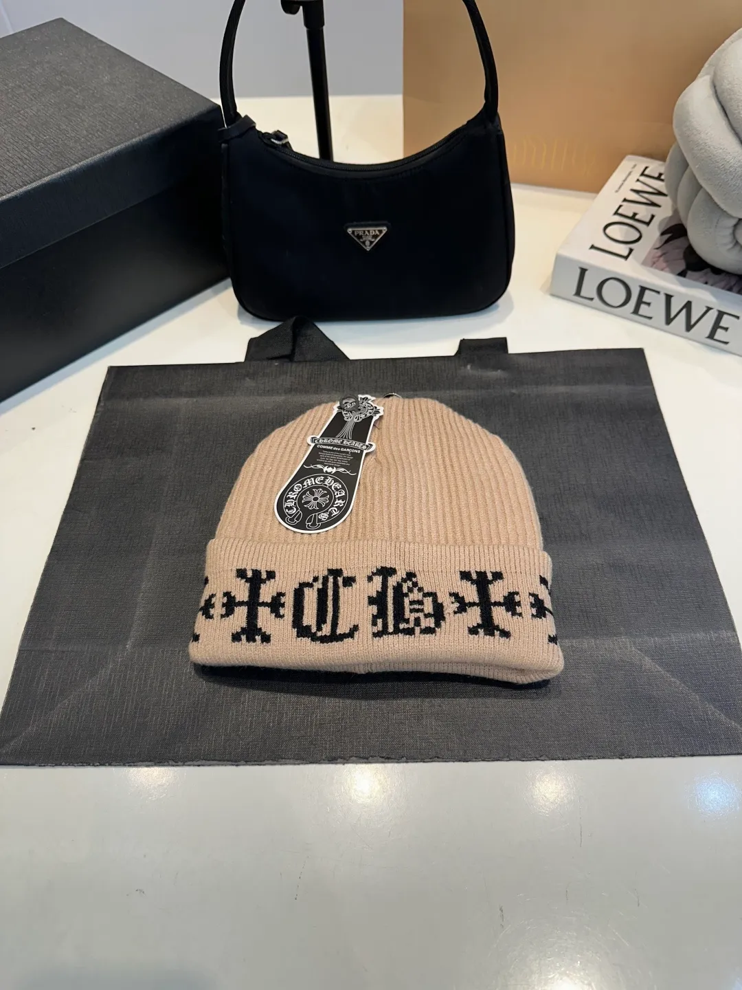 P46 Kroxin's 2025 autumn and winter new style iron-label woolen hat, super popular💖top-notch texture, great for going out on the street!